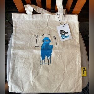 Jean-Michel Basquiat King Pleasure Canvas Tote Bag